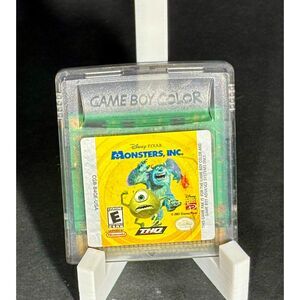 Monsters Inc Game Boy Color GBC Disney Pixar Authentic Cartridge Tested